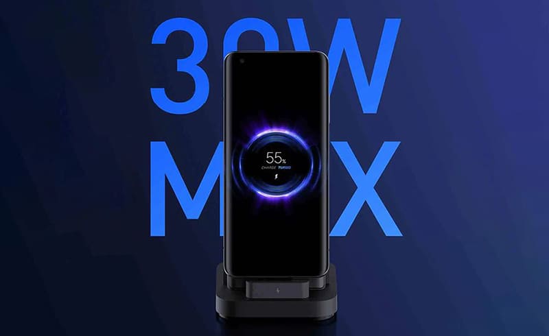 В Xiaomi Mi Wireless Power Bank 30W 10000mAh максимальная мощность зарядки 30W